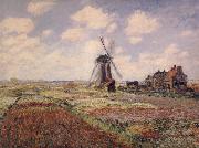 Claude Monet A Field of Tulips in Holland oil painting picture wholesale